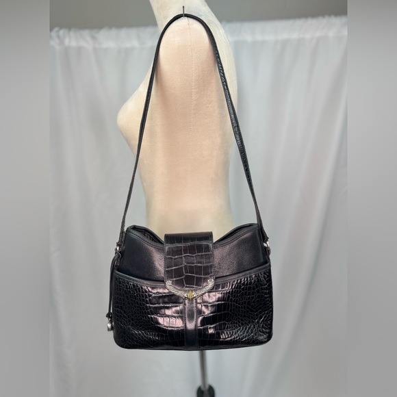 Vintage Leather Brighton Shoulder Bag - Picture 1 of 9